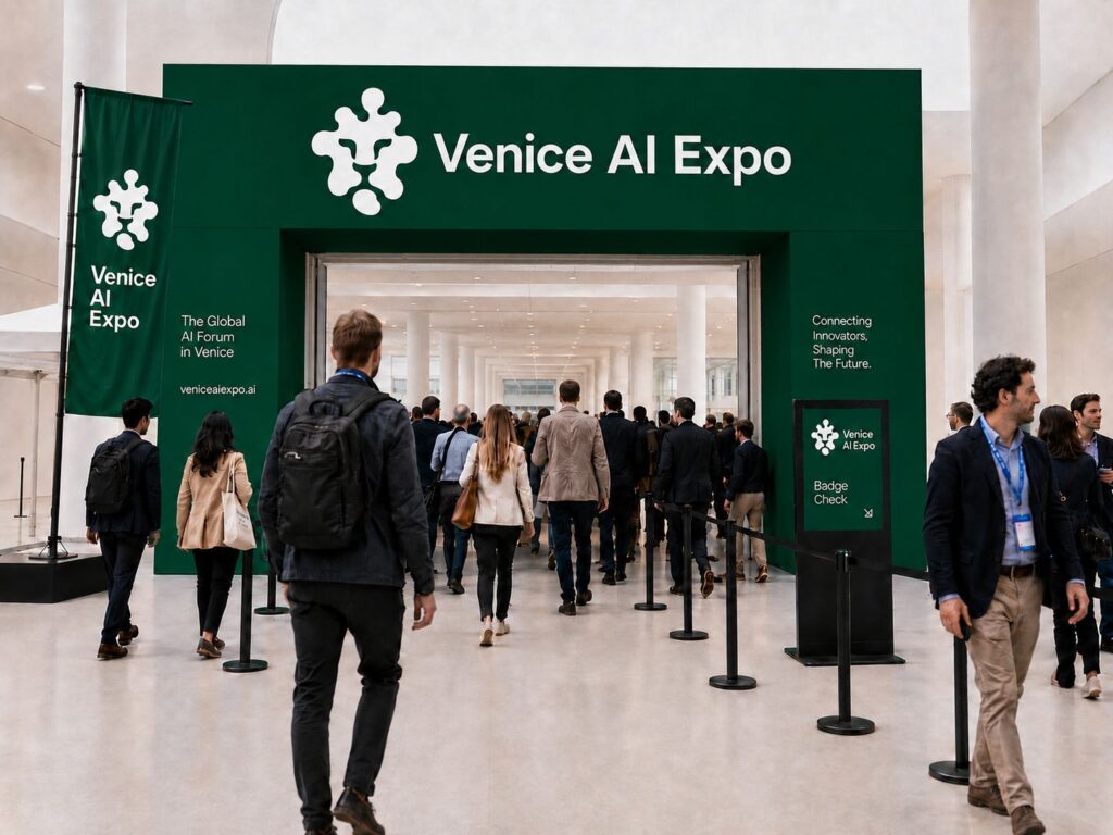 Ingresso del Venice AI Expo a Venezia